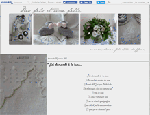 Tablet Screenshot of desfilsetunefille.com